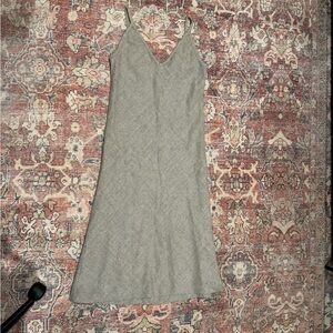 Elizabeth and James Gray Midi Dress